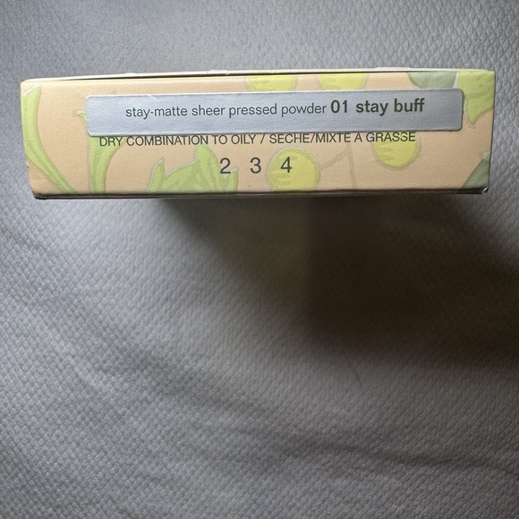 Clinique Stay-Matte Sheer Pressed Powder Oil Free 01 STAY BUFF 7.6g *NEW IN BOX* - Picture 5 of 8
